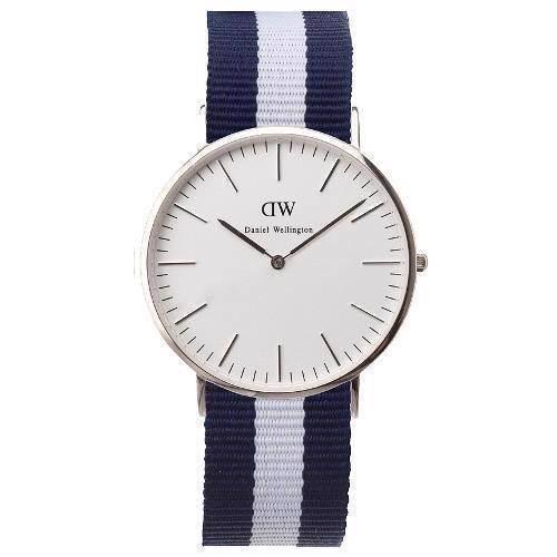 Image of Daniel Wellington Glasgow sølv dame ur, 0602DW